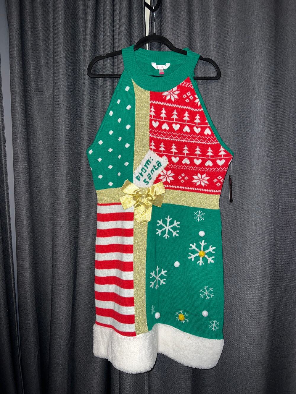 Ugly Christmas Sweater Xmas Size XXL Dress NWT